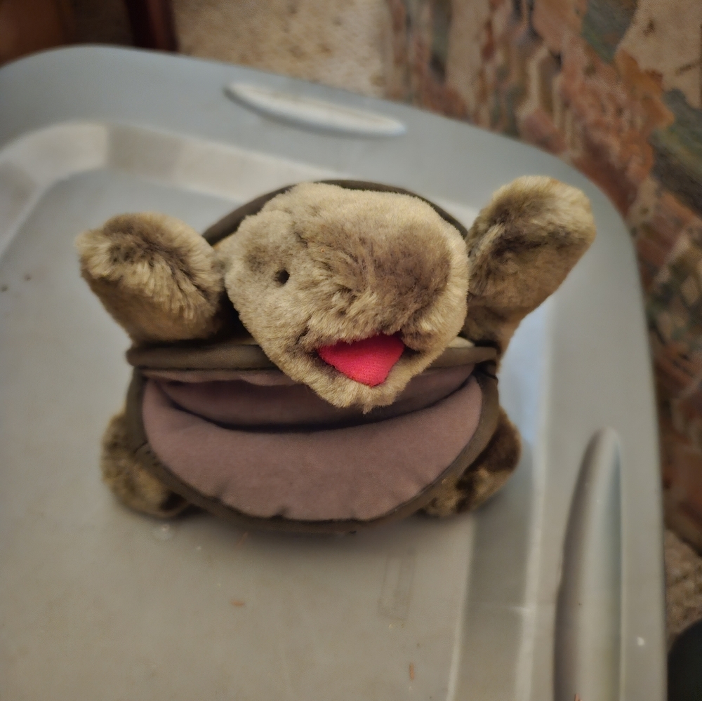Turtle hand puppet